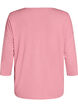 Jersey blouse met 3/4 mouwen, Rood, Packshot image number 1