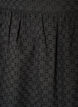 Korte rok met broderie anglaise en elastische tailleband, Zwart, Packshot image number 2