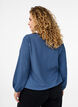 FLASH - Blouse met textuur en lange mouwen, Sargasso Sea, Model image number 1