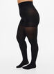 Panty van 100 denier met push-up, Zwart, Model image number 0