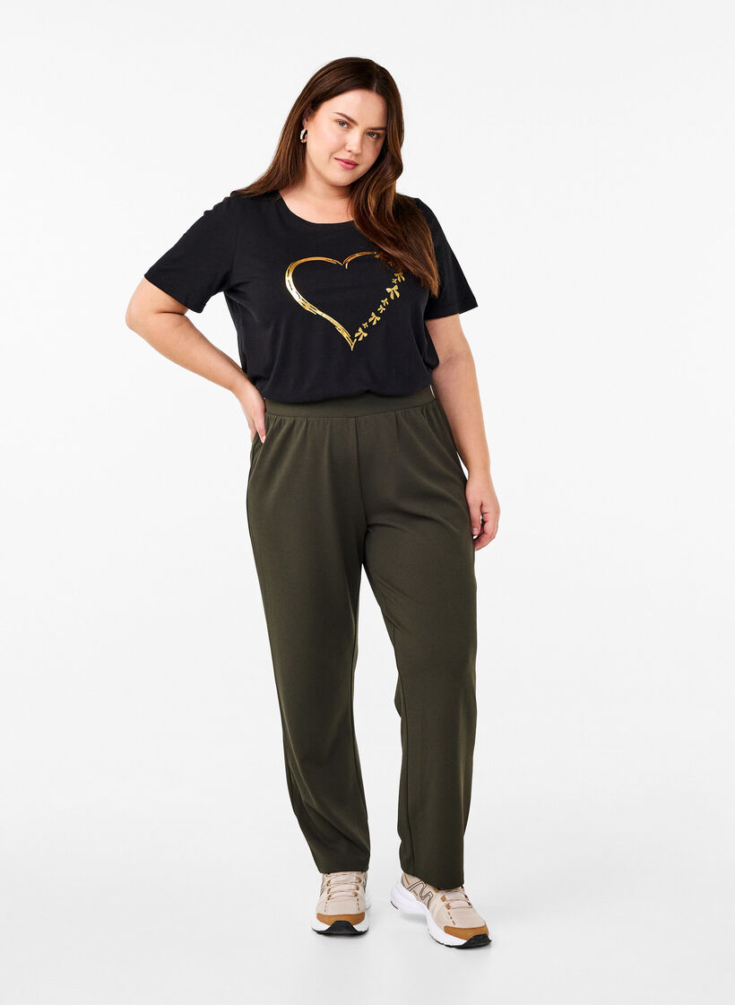 FLASH - T-shirt met motief, Zwart, Model image number 1