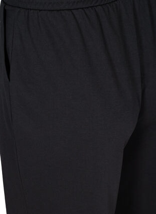 Culotte broek met zakken, Black, Packshot image number 3