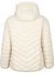 Gewatteerd lichtgewicht jack met capuchon, Beige, Packshot image number 1