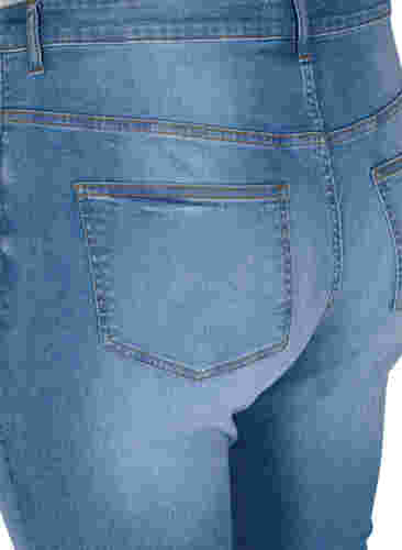 Emily jeans met slanke pasvorm en normale taille, Blue denim, Packshot image number 3