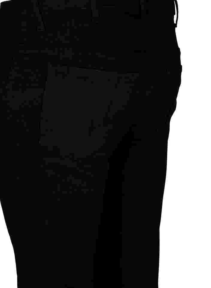 Super slanke Amy jeans met stud detail, Black, Packshot image number 3