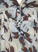 Tuniek met lange mouwen en print, Grey Flower AOP, Packshot image number 2