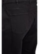 Losse jeans met gekorte lengte, Zwart, Packshot image number 3