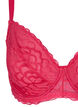 Beha met beugel en kant, Roze, Packshot image number 2