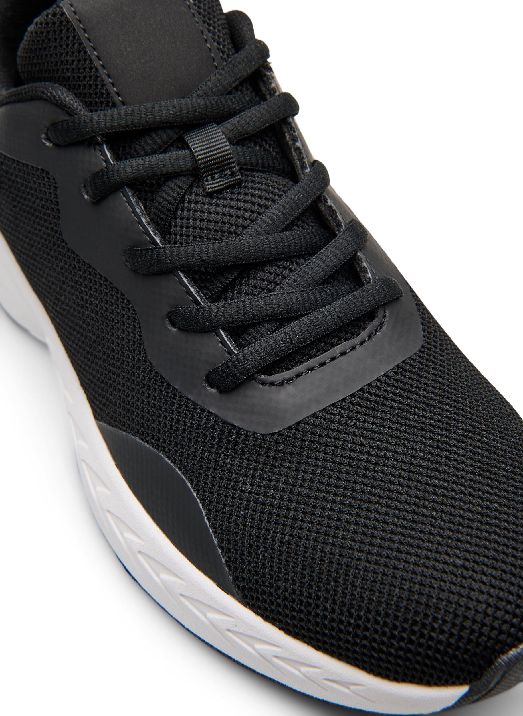 Zizzi Wide fit - Meshsneakers, Zwart, Packshot image number 3