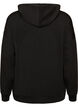 Jersey hoodie, Zwart, Packshot image number 1