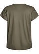Effen gekleurd trainingsshirt, Groen, Packshot image number 1
