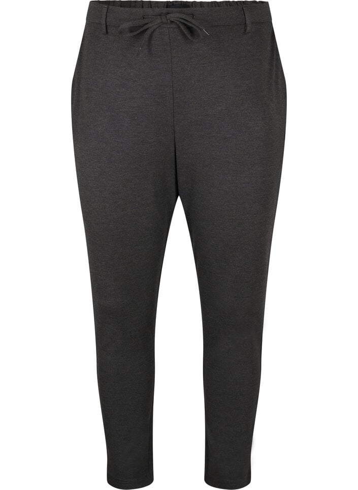 Cropped Maddison broek, Grijs, Packshot image number 0