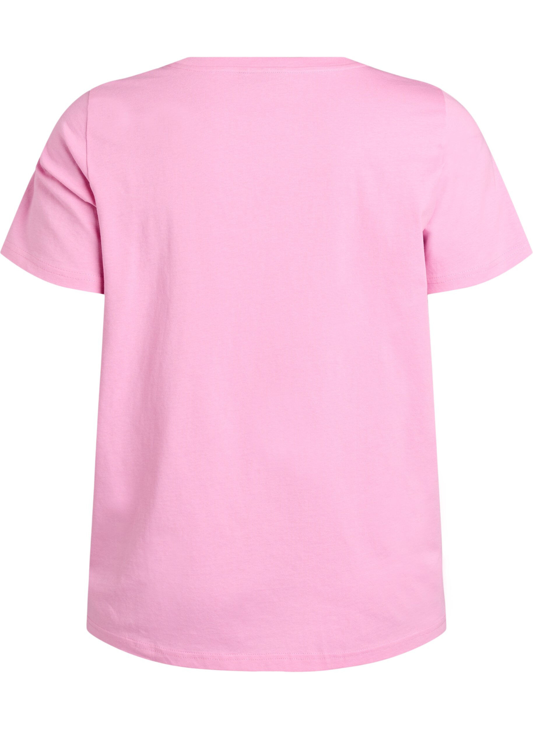 Zizzi T-shirt met aardbei borduursel, Begonia P. W. Berry, Packshot image number 1