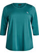 Training blouse met 3/4 mouwen, Groen, Packshot image number 0