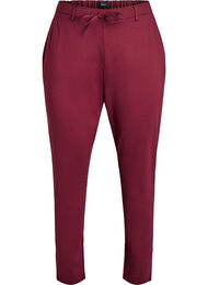 Cropped Maddison broek, Donker Bordeaux