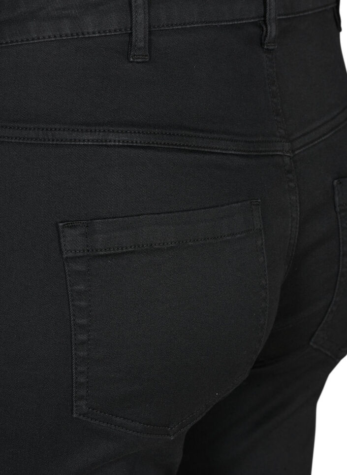 Korte broek Emily, slim fit met normale taille, Zwart, Packshot image number 2
