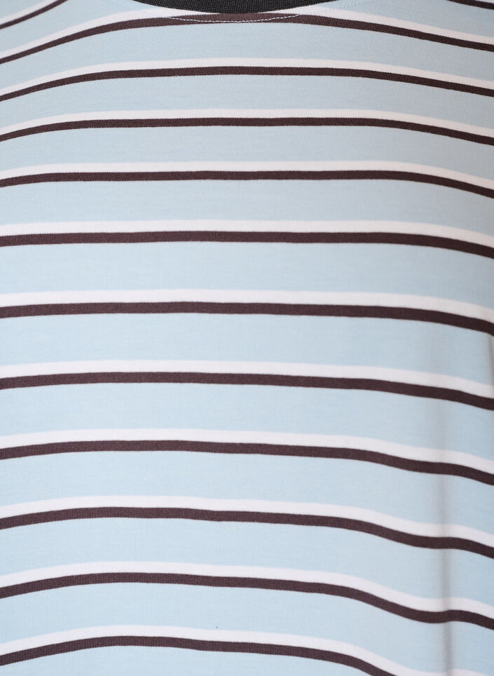 Basic T-shirt met lange mouwen, Blauw, Packshot image number 2