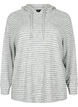 Loszittende hoodie met strepen, DGM Stripe, Packshot image number 0