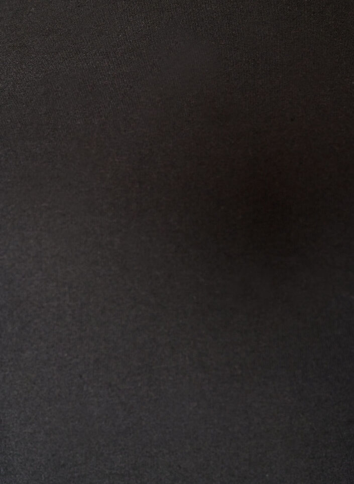 Katoenen jurk met broderie anglaise mouwen en een strik in de taille, Zwart, Packshot image number 2