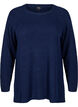Gebreide blouse met ronde hals, Naval Academy Mel., Packshot image number 0
