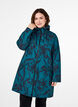 Regenjas met print, Deep Teal Black, Model image number 0