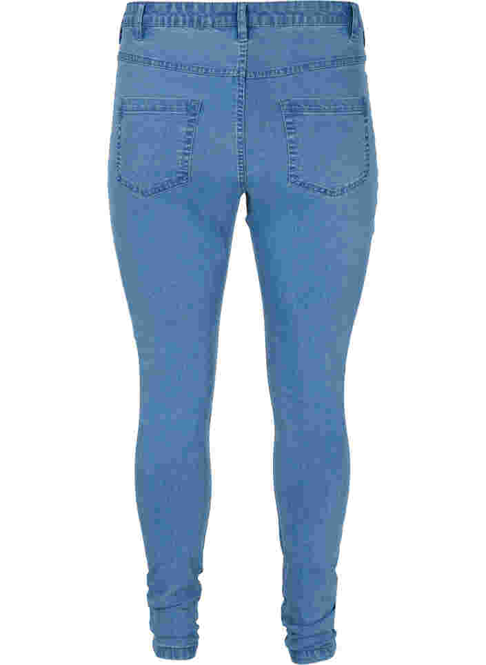 super slim fit Amy jeans met hoge taille, Light blue, Packshot image number 1