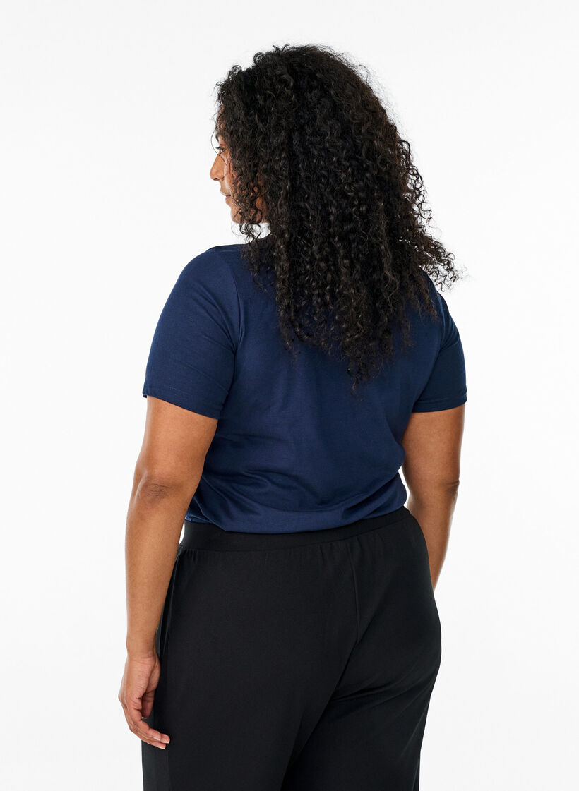 FLASH - T-shirt met motief, Blauw, Model image number 2