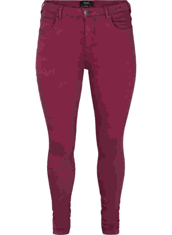 Super slim Amy jeans met hoge taille, Port Royal, Packshot image number 0