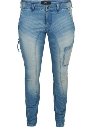 Sanna-jeans, Light blue denim, Packshot image number 0