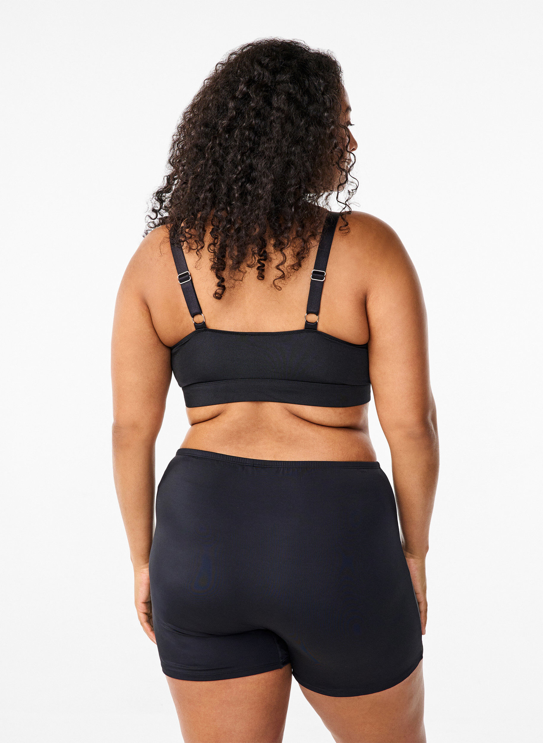 Zizzi Bikinibroekje, Zwart, Model image number 2