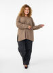 Gebreide blouse met ronde hals, Fossil Mel., Model image number 2
