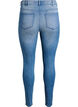 Super slim Amy jeans met hoge taille, Blauw, Packshot image number 1