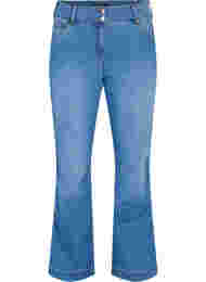 Ellen jeans met high waist en bootcut, Blue denim