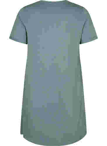 Katoenen nachthemd met korte mouwen en print, Balsam W. Everybody, Packshot image number 1