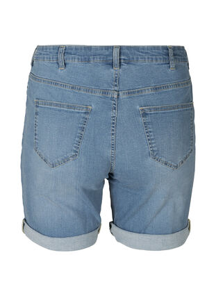 Denim shorts, Lt Blue Denim, Packshot image number 1