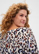 Viscose zwangerschapstop met print, White Leo Print , Model image number 2