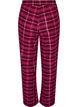 Geruite katoenen pyjamabroek, Rood, Packshot image number 1