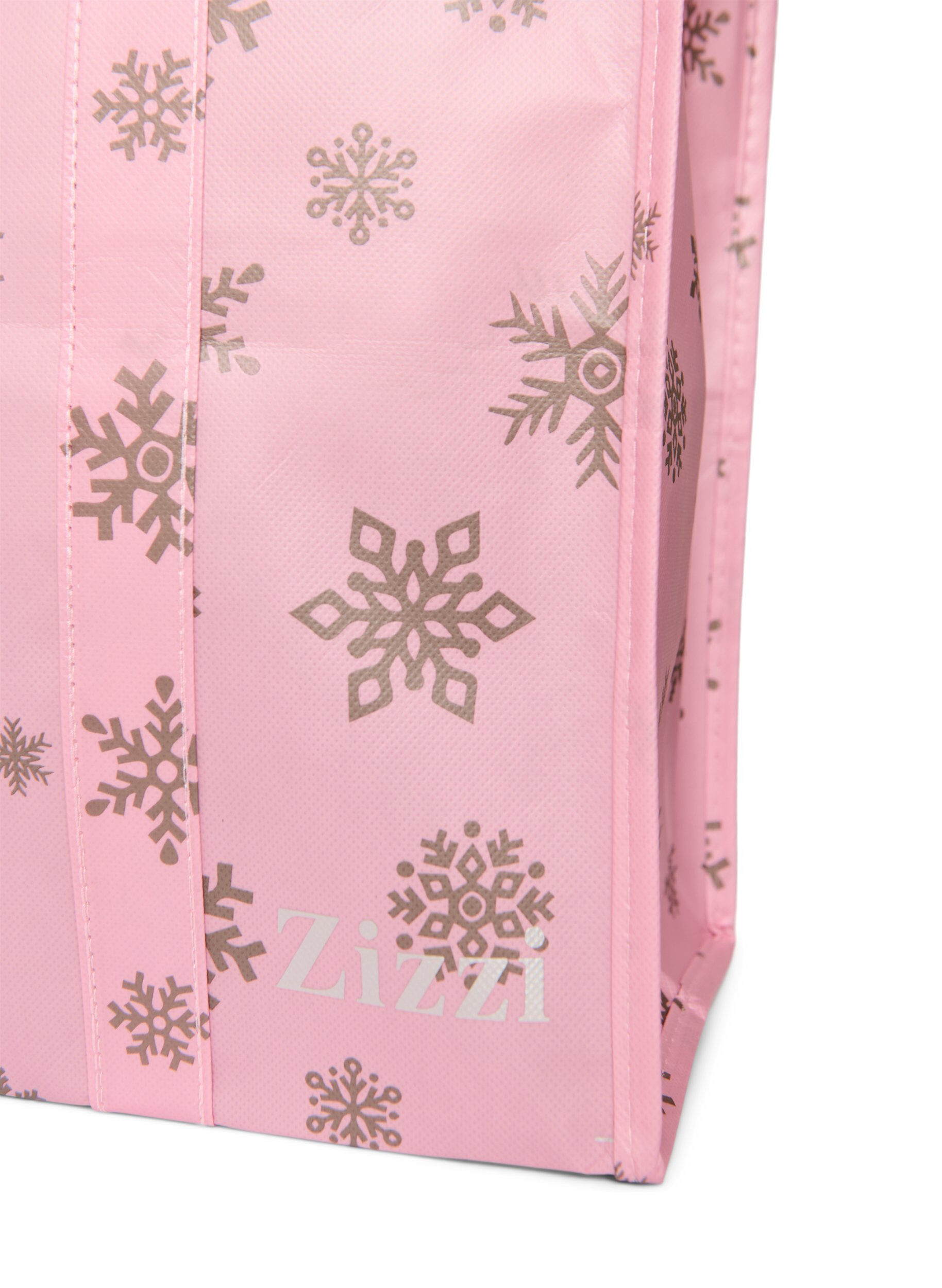 Zizzi Shoppingtas met ritssluiting, Rood, Packshot image number 2