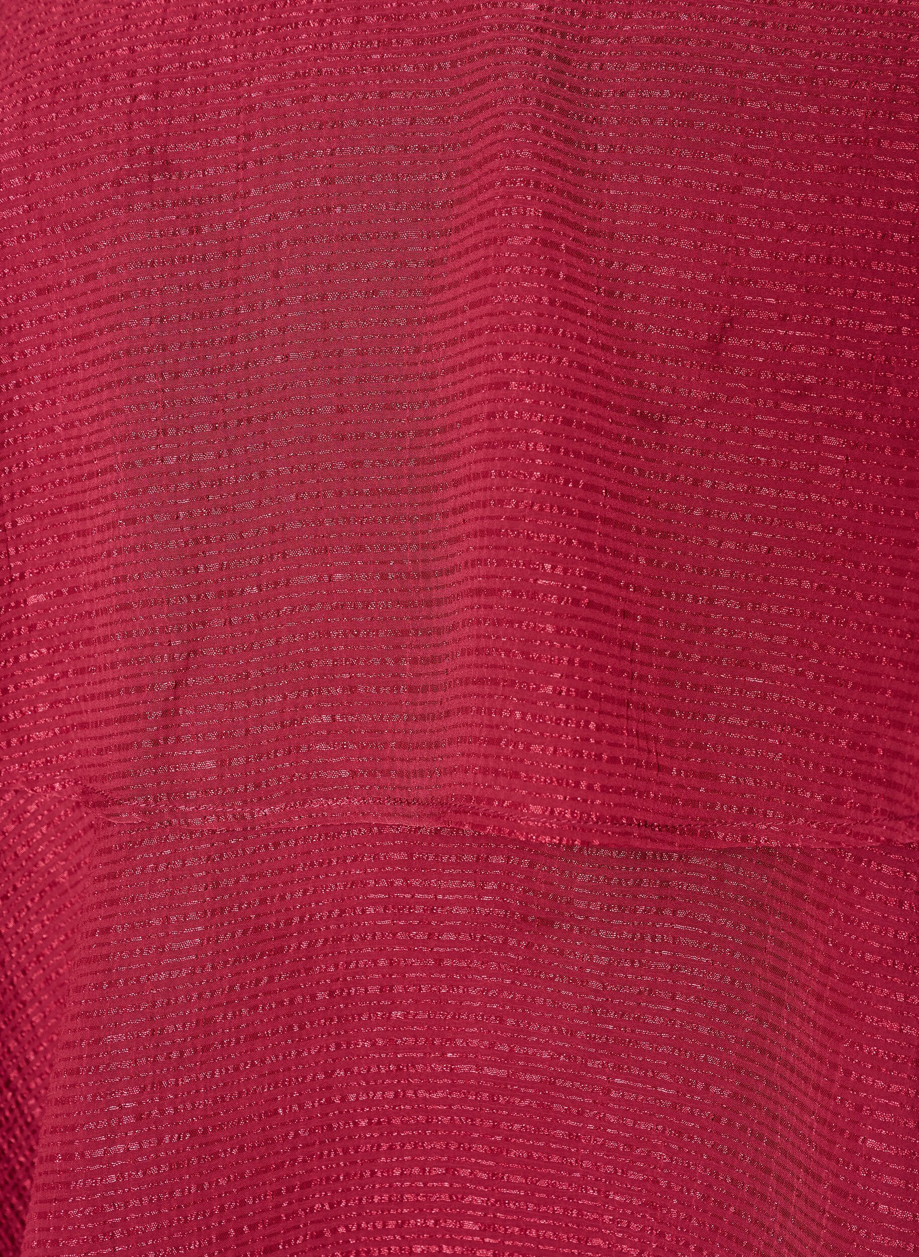 ZizziGelaagde top met ruches en spaghettibandjes, Rood, Packshot image number 2