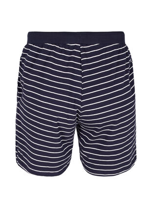 Katoenen short met zakken, Blue Stripe, Packshot image number 1