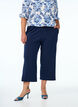 Losse broek met 7/8 lengte, Blauw, Model image number 2
