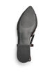 Slingback met strikdetail en lakuitstraling, Bruin, Packshot image number 4