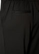 Losse jerseybroek met hoge taille, Zwart, Packshot image number 3