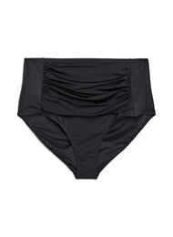 Bikinibroekje met high waist, Zwart