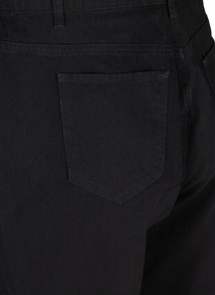 Slouchy-fit jeans van katoen, Black , Packshot image number 3