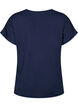 Losvallend trainings-T-shirt met V-hals, Blauw, Packshot image number 1