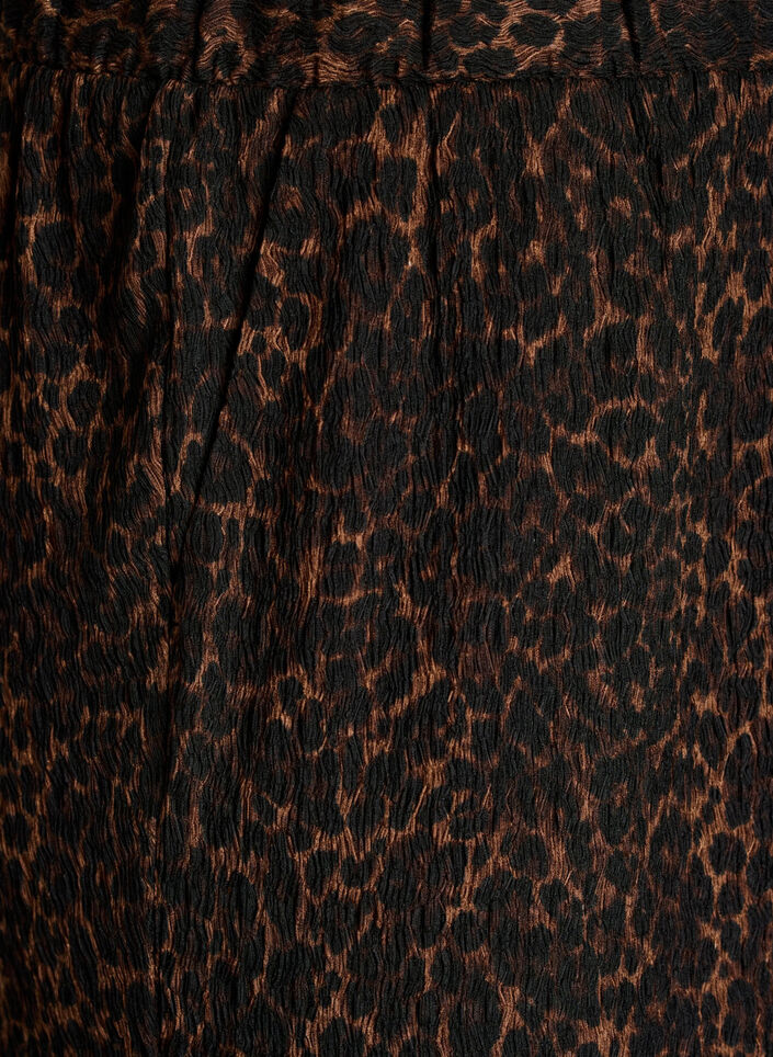 Broek met een golvende textuur, Bruin, Packshot image number 2