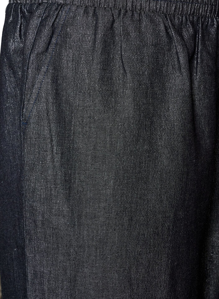 Straight-fit jeans met glitterdraad, Grijs, Packshot image number 2