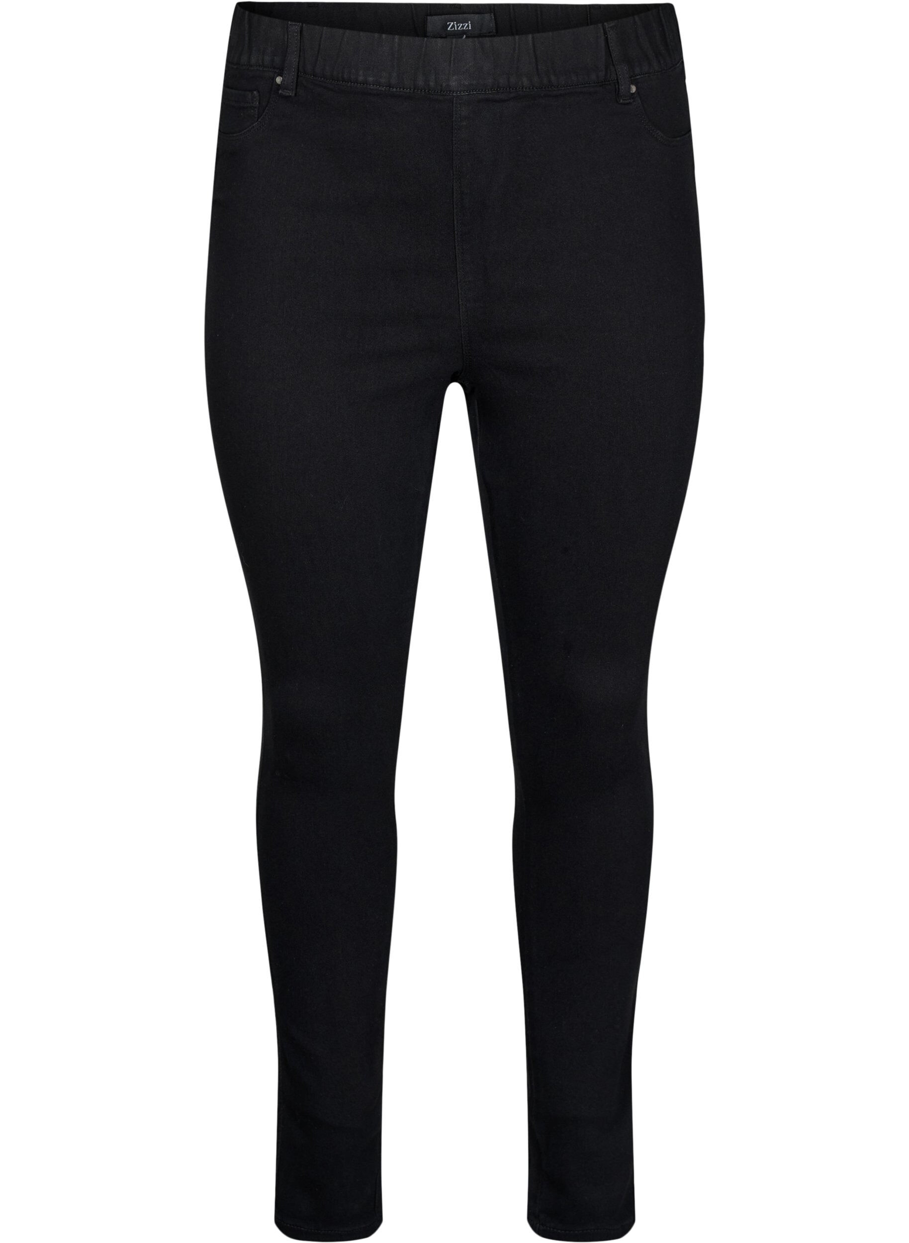Jeggings met hoge taille