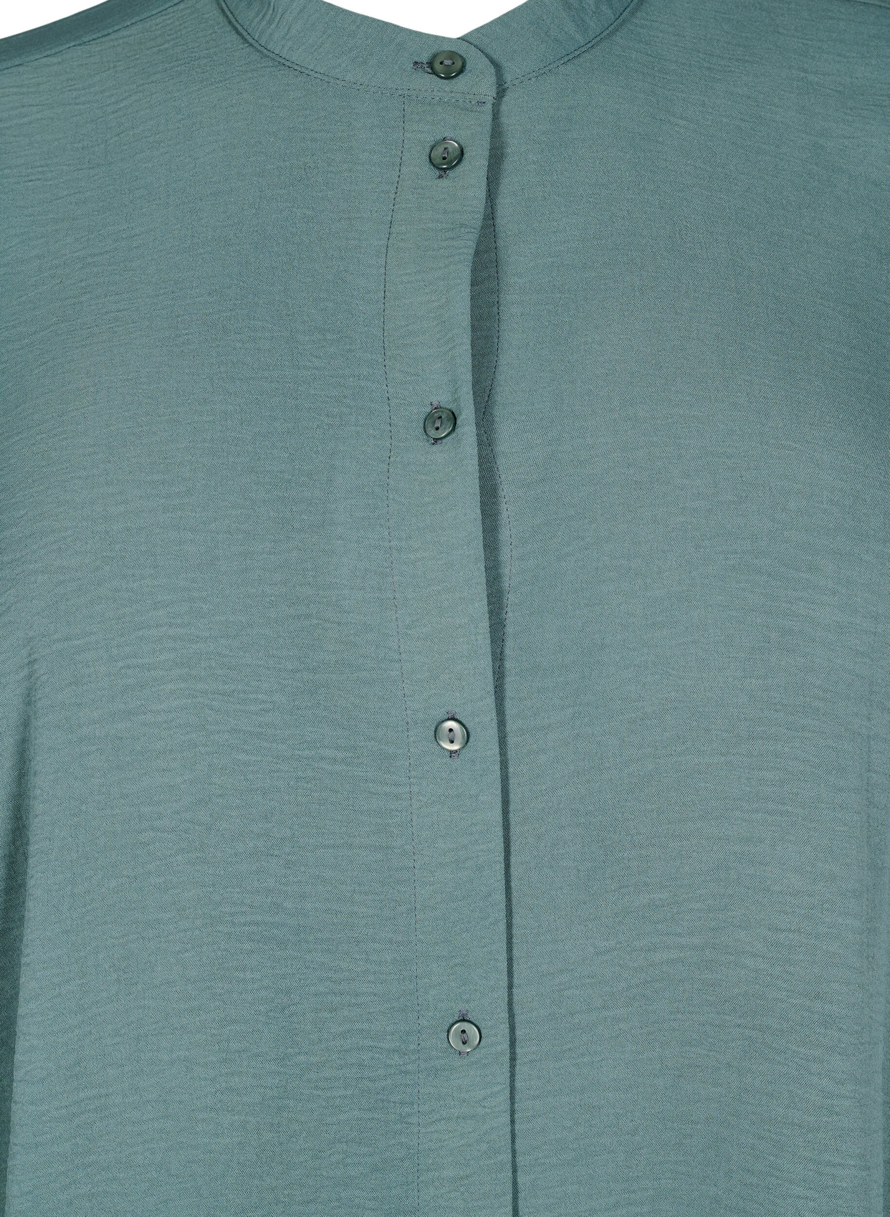 Zizzi Tuniek met 3/4 mouwen, Groen, Packshot image number 2